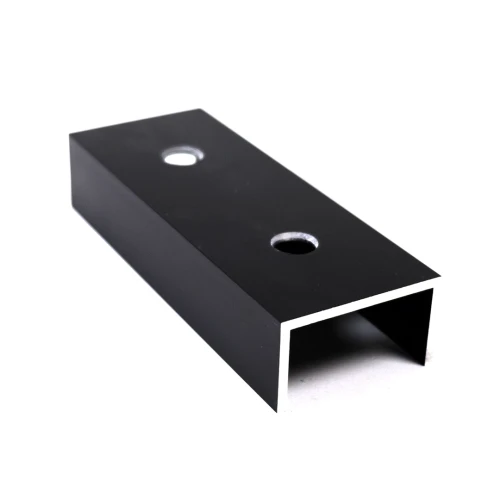 Profiel Connector 12cm Geanodiseerd PV-18-05