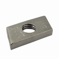 Gewindehuls M8 Type 28/15 Staal A2 scherpe randen