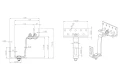 Vario Dakhaak Klasse 5-5-5 - 3x Verstelbaar Roestvast Staal 1.4016 - 120 mm PV-08-38 (2)