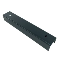 C-profiel connector beugel voor funderingsplaat 300x50 antraciet grafiet