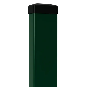 Hekpaal 60x40x1,2 mm, lengte 2,4 m, groen