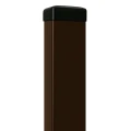 Hekpaal 60x40x1,2 mm, lengte 2,4 m, bruin GPV-700-68 (1)