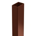 Hekpaal 60x40x1,2 mm, lengte 2,4 m, bruin GPV-700-68 (2)