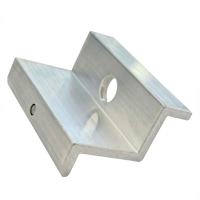 Eindklem H30 L50 - onbehandeld met aardingspin