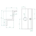 [RDY] Eindklem H35 L50 - onbehandeld met aardingspin PV-03-38 (2)