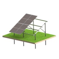 Zonne-KIT N2V Strong – grondconstructie PV voor 8 panelen