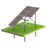 Zonne-energiekit N2V Ultra Strong – grondconstructie voor 4 PV-panelen