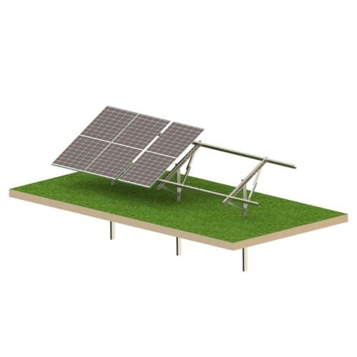 Grondconstructie Solar KIT T1V Light voor 6 PV-panelen GPV-T1V-L6 (1)