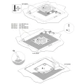 Bevestigingsplaat voor Dakbedekking 375x375mm CWL PV-27-02 (7)