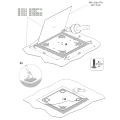 Bevestigingsplaat voor Dakbedekking 375x375mm CWL PV-27-02 (8)