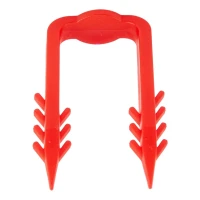 Bevestigingsclip rood 50mm 250 stuks