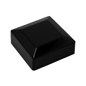 Afdekdop afdekking eindkap voor hekpaal 60x60 zwart