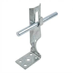 Hoekbeugel klemschroef h=7cm galvanisch verzinkt