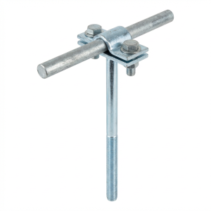 Inschroefbare draadhouder h=12cm galvanisch verzinkt