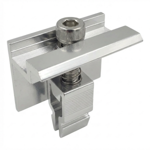 Zijklem H35 L50 Klik (type 2) Geanodiseerd zilver
