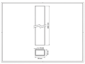 Hekwerkpaal 60x40x1,2 mm, lengte 2,0 m, groen RAL 6005 000-195 (3)