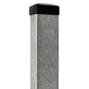 Omheiningspaal 60x40x1,2 mm, lengte 2,0 m, verzinkt