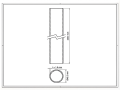 Hekpaal Fi 48,3x1,5, lengte 2,3 m, grafiet RAL 7016 000-227 (2)