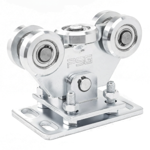 Loopwagen 80 stalen rollen voor vrijdragende schuifpoorten