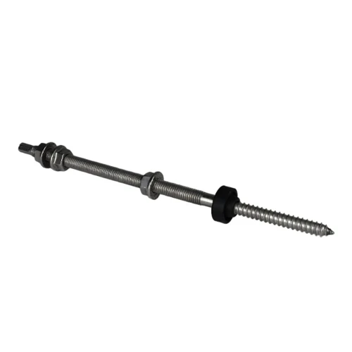 Schroef Met Dubbele Schroefdraad voor Adapters en Driehoeken - M10x250 PV-06-02 (1)
