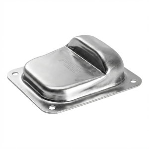 Aanschroefbare stopper 158x138/H50 voor vleugel poorten