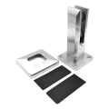 Verticale glashouder spigot 50x50/100x100 mm glas 12-17,52 mm AISI 304 satijn 000-291 (4)