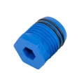 Dichtstop voor lekdichtheidsproeven voor buizen 32 mm blauw 000-102 (2)