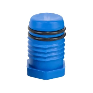 Dichtstop voor lekdichtheidsproeven voor buizen 25/26 mm blauw