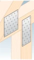 Geperforeerde plaat houtverbinder PP 9 80x200x2,0 000-366 (5)