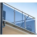 Glashouder 50x40x26 mm met pin, glas 6-10,76 mm, AISI 304, systeem 42,4, glanzend 000-264 (4)