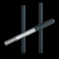 3D omheiningspanelen 1230x2500 mm draad 4 mm 51 draden grafiet RAL 7016 (50 st.) 000-486 (4)