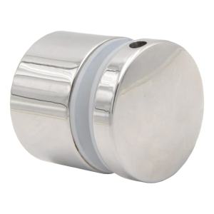 Puntbevestiging voor glas 8-21,52 mm fi 50/30/M10x45 AISI 304 vlak systeem glans