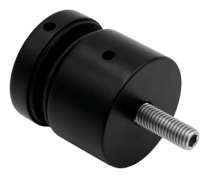 Rotula puntbevestiging voor glas fi 50mm M10 schroefdraad plat systeem zwart