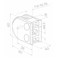 Linker eindpaal fi 42,4x1230mm AISI304 zijdelingse bevestiging satijn 000-525 (3)