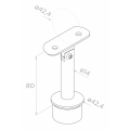 Linker eindpaal fi 42,4x1230mm AISI304 zijdelingse bevestiging satijn 000-525 (4)