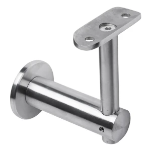 Wandbevestiging voor leuning ø 50mm AISI304 systeem 42,4 satijn