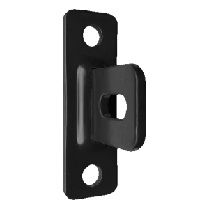 Hekverbinder voor vastschroeven H80 zwart halfmat RAL 9005
