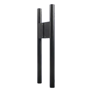 PSG Deurgreep tweezijdig rond zwart mat 30×500 mm AISI 304