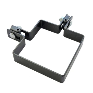 Hoekbeugel voor omheiningsframes 100x100 mm antraciet