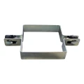 Tussenbeugel voor hekpanelen 100x100 mm gegalvaniseerd 000-777 (2)
