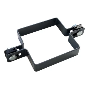 Tussenklem voor hekwerkpanelen 100x100 mm grafiet