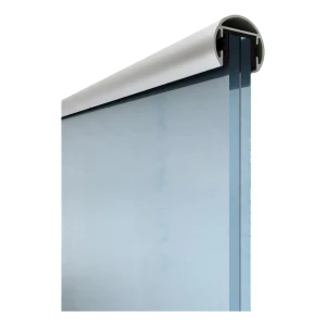 Kozza – aluminium ronde handgreep Ø40 mm voor glas 16–21,52 mm, lengte 5 m, mat geanodiseerd