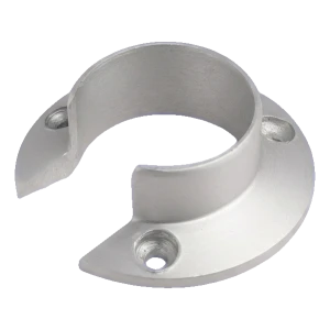 Kozza axiale bevestiging voor aluminium ronde handgreep fi 40 mm – matte anodisering