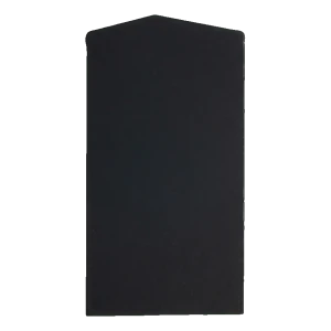 Kozza zijkap voor volledig glazen balustradeprofiel KE 100 – donkergrijs