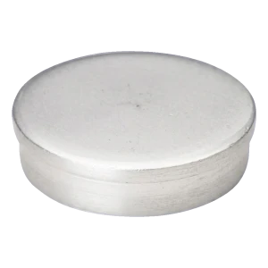 Kozza aluminium afdekdop voor volledig glazen balustrade profielen KE 105 / KE 115 – mat geanodiseerd