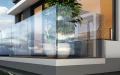Kozza KE 105 – aluminium L-profiel voor volledig glazen balustrades 5000 mm 000-871 (3)