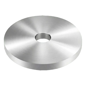 PSG afstandhouder voor punthoudingen fi 50 mm – stalen sluitring AISI 304 satijn