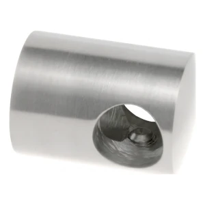 PSG doorvoerbeugel balustrade fi 12 mm voor vlakke montage – RVS AISI 304 satijn