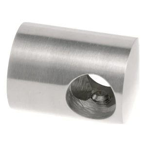 PSG doorvoerbeugel voor leuning voor staaf fi 16 mm – roestvast staal AISI 304, satijn