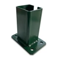 Basis voor hekpaal 80x80 mm 8 mm groen 000-787 (1)